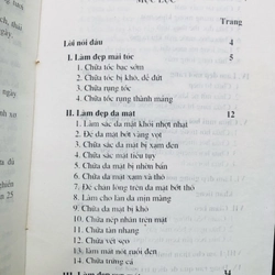 LÀM ĐẸP VÀ DƯỠNG SINH BẰNG RAU QUẢ  - 89 trang, nxb: 2001 320141