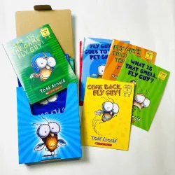 Sách - Fly Guy Phonics – Boxset 12 cuốn (10 truyện + 2 workbook) tặng audio, full hộp đẹp 1001297