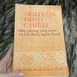 Nguyễn Đình Chiểu tấm gương yêu nước và lao động nghệ tguaatj