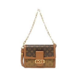 Túi xách vai Louis Vuitton Monogram Reverse Dauphine MM M45958