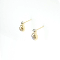 K18YG/K18WG Bông tai đá mặt trăng - Hàng hiệu Authentic 866604