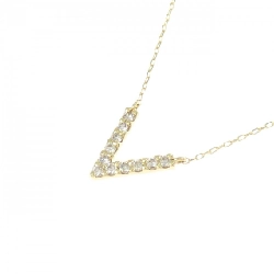 Dây chuyền kim cương K18YG 0.10CT - Hàng hiệu Chính hãng 859710