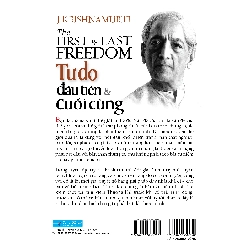 Tự Do Đầu Tiên Và Cuối Cùng - J. Krishnamurti 293329