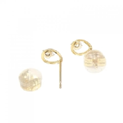 K18YG Bông tai hình khối - Hàng hiệu Chính hãng 868084