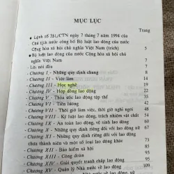 Bộ luật lao động của nước Cộng hòa xã hội chủ nghĩa Việt Nam 937455