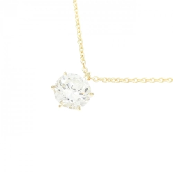 K18YG Dây chuyền kim cương 0.587CT I I1 VG - Hàng hiệu Chính hãng 875425