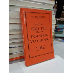 Những quy tắc trong đời sống vợ chồng - Alpha Books ( biên soạn ) 136783