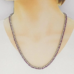 K18WG Dây chuyền Ruby 13.00CT - Hàng hiệu Chính hãng 857443