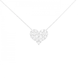 Dây chuyền kim cương hình trái tim PT900/PT850 1.00CT - Hàng hiệu Chính hãng