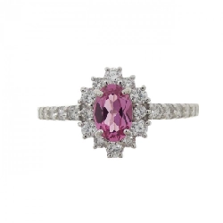 Nhẫn Spinel PT900 0.41CT 668102