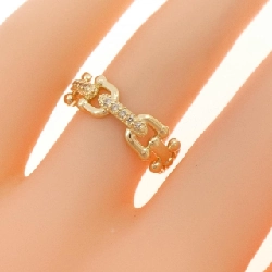 Nhẫn kim cương K18YG 0.10CT 667891