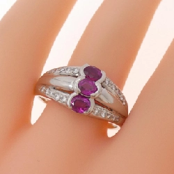 Nhẫn Ruby PT900 0.92CT - Hàng hiệu Chính hãng 847560