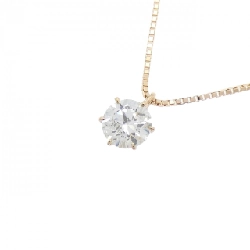 K18PG Solitaire Dây chuyền kim cương 0.54CT - Hàng hiệu Chính hãng 858678