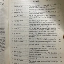 Tiếng Việt và việc dạy tiếng Việt cho người nước ngoài - sách khổ lớn  999364