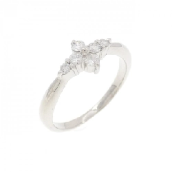 Nhẫn hồng ngọc kim cương PT900 0.13CT - Hàng hiệu Authentic