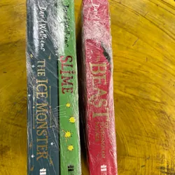 COMBO DAVID WALLIAMS- THE BEAST OF BUCKINGHAM PALACE- SLIME- THE ICE MONSTER 553543