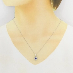 Dây chuyền Sapphire PT900/PT850 0.58CT - Hàng hiệu Chính hãng 859663