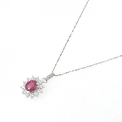 Dây chuyền ruby PT900/PT850 1.30CT - Hàng hiệu Chính hãng 861608