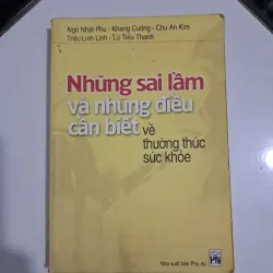 Những sai lầm  và nhưng điều cần biết  về tĥươngf thức sức khỏe