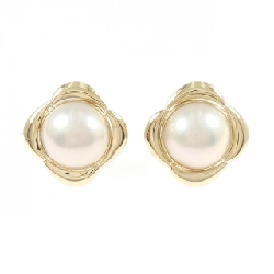 K18YG Mabe Pearl Earrings - Hàng hiệu Authentic