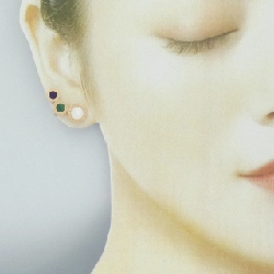 Bulgari Bulgari Bulgari Bông tai một bên 665695