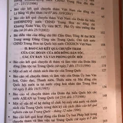 Kỷ yếu quan hệ đối ngoại quốc hội Việt Nam-Trung Quốc 1994-2006 711667