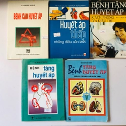 5 CUỐN SÁCH VỀ BỆNH TĂNG HUYẾT ÁP 