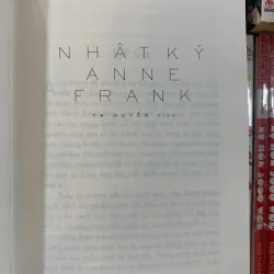 NHẬT KÝ ANNE FRANK - TẠ HUYỀN dịch 1011464