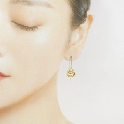 K18YG Bông tai - Hàng hiệu Chính hãng 865417