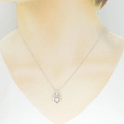 K18WG Dây chuyền kim cương 0.19CT - Hàng hiệu Chính hãng 859851