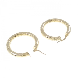 Khuyên tai hoop 18KTYG - Hàng hiệu Authentic 868955