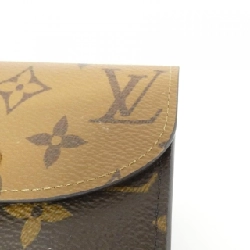 Ví tiền xu Louis Vuitton Monogram Reverse Porte Monnaie Rosalie M82333 621308
