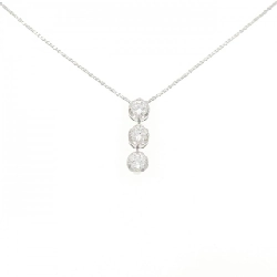 Dây chuyền kim cương PT900/PT850 0.527CT F SI1 EXT - Hàng hiệu Chính hãng