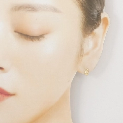 K18YG Bông tai Dứa - Hàng hiệu Chính hãng 867757