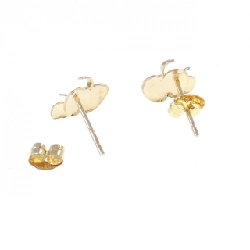 K18YG Bông tai Apple - Hàng hiệu Chính hãng 868166