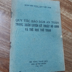 Quy tắc đảm bảo an toàn trong huấn luyện kỹ thuật bộ binh và thể dục thể thao