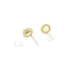 K10YG Peridot Bông tai - Hàng hiệu Chính hãng 868185