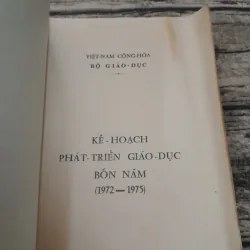Tài liệu KẾ HOẠCH PHÁT TRIỂN GIÁO DỤC. Bộ Giáo Dục (cũ) năm 1972 751390