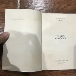 Từ điển Xã Hội Học - Nguyễn Khắc Viện (k1) 719827