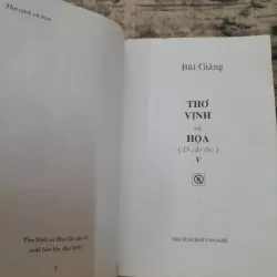 BÙI GIÁNG-Di Cảo thơ V- THƠ VỊNH HỌA. Nxb Văn Nghệ 2007 775933