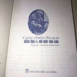 Cuộc Chiến Đã Qu Niềm Đau Và Nỗi Nhớ Vẫn Còn - ANTHONY LOYD 934680