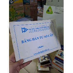 Bảng hán tự sơ cấp mới 90% Trường Nhật Ngữ Đông Du HCM0808 HỌC NGOẠI NGỮ