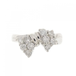 Nhẫn kim cương PT900 hình ruy băng 0.55CT 668287