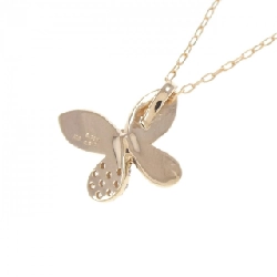 K18PG Bướm Kim Cương Dây Chuyền 0.122CT - Hàng hiệu Chính Hãng 861549