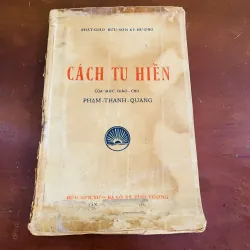 Cách tu hiền của Đức giáo chủ Phạm Thanh Quang 999450