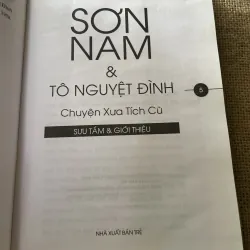 Chuyện Xưa Tích Cũ - Sơn Nam , Tô Nguyệt Đình, Nhà Xuất bản Trẻ  796429