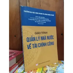 Giáo trình quản lý nhà nước về tài chính công - Nhiều tác giả 711427