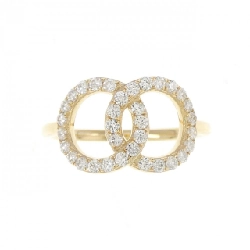 Nhẫn kim cương K18YG 0.39CT - Hàng hiệu Chính hãng 860243