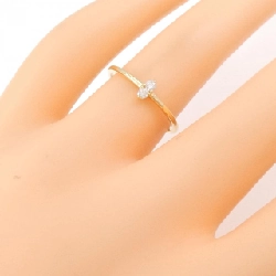 【Remake】Nhẫn kim cương K18YG 0.06CT 671907