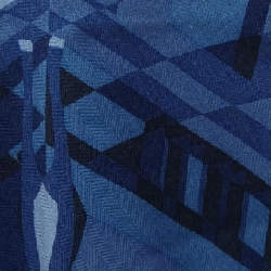 HERMES FAUBOURG EN PERSPECTIVE Khăn choàng - Hàng hiệu Authentic 883046